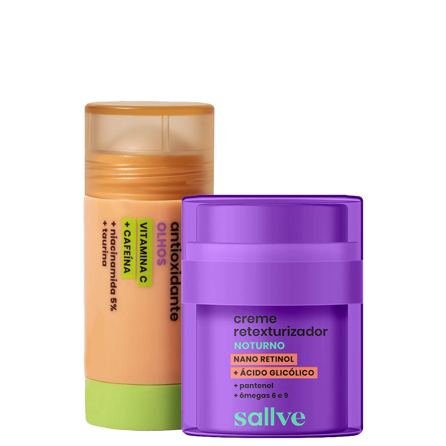 Kit Sallve Dupla Pele Descansada (2 Produtos)