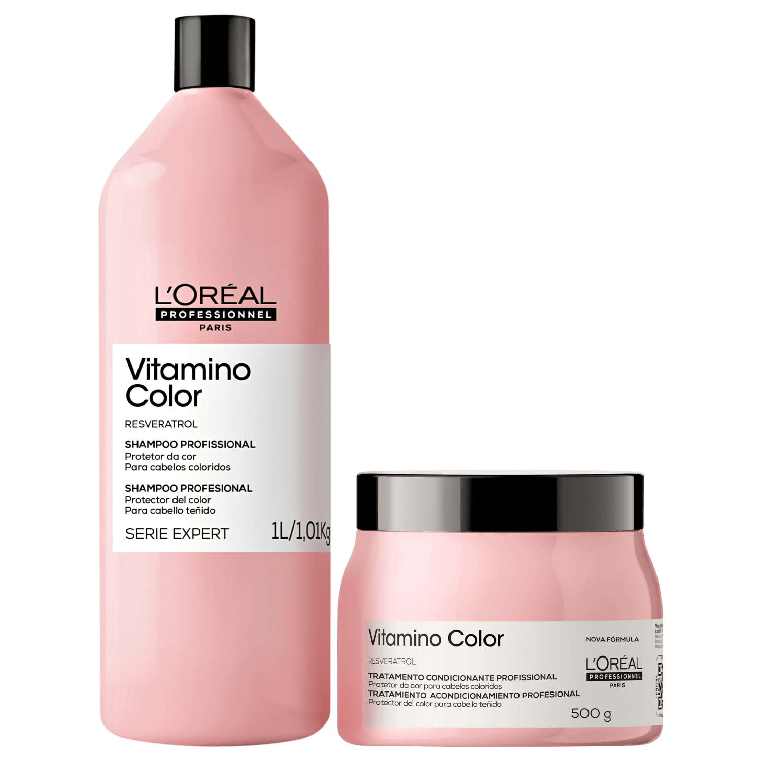 Kit L'Oréal Professionnel Serie Expert Vitamino Color Resveratrol Duo Power (2 Produtos)