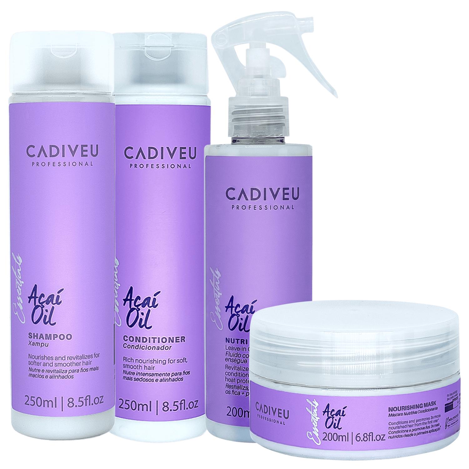 Kit Cadiveu Essentials Açaí Oil (4 Produtos)