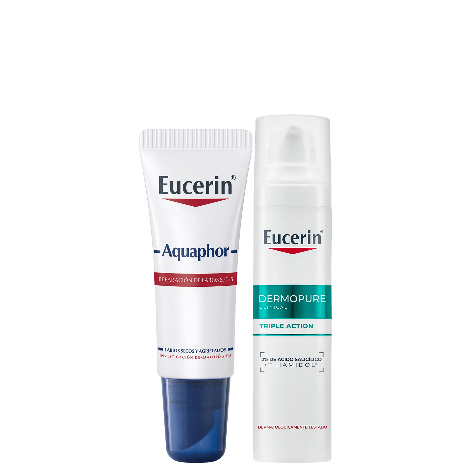 Kit Eucerin Aquaphor + DermoPure Clinical Efeito Triplo (2 Produtos)