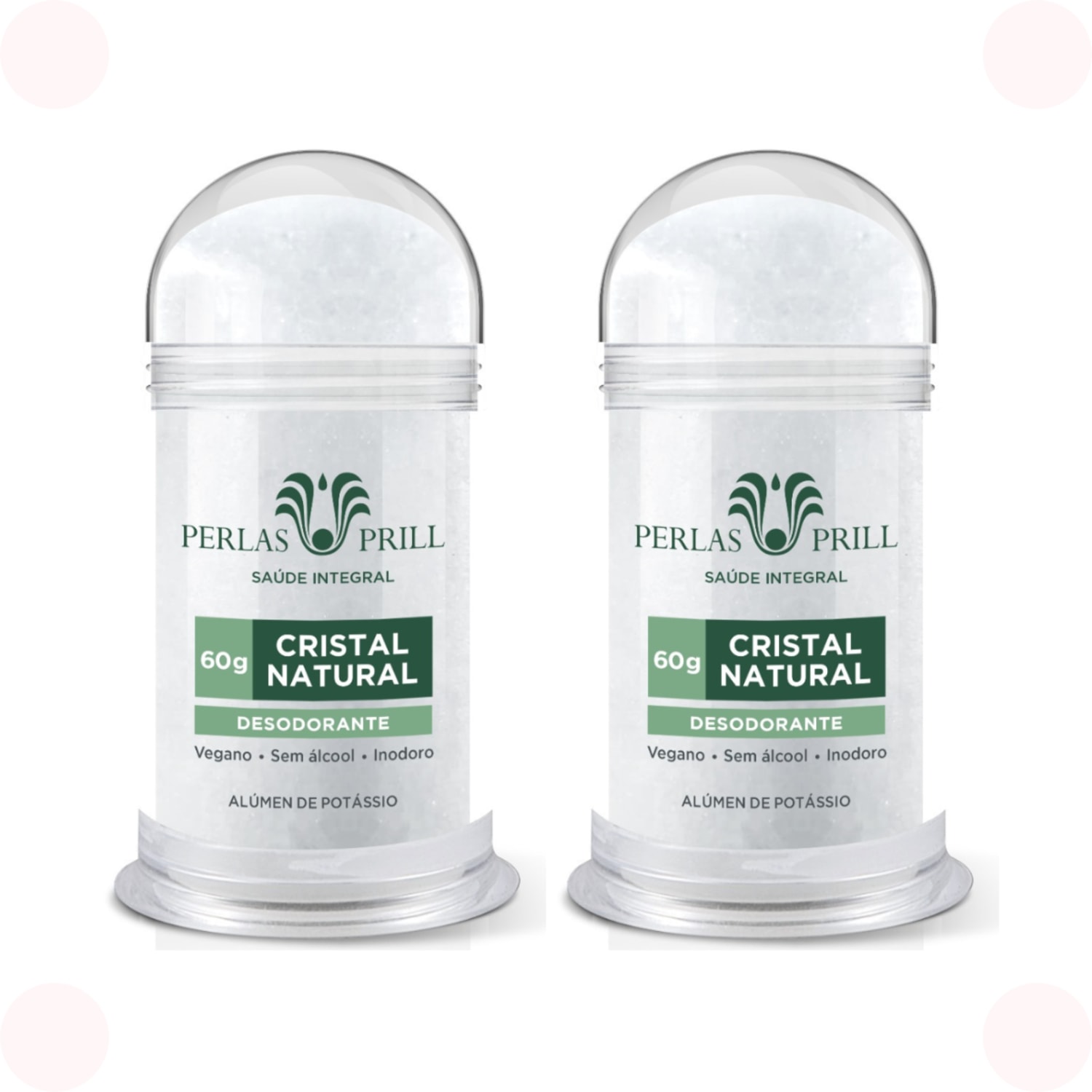 Kit Perlas Prill Cristal Natural Double (2 Produtos)