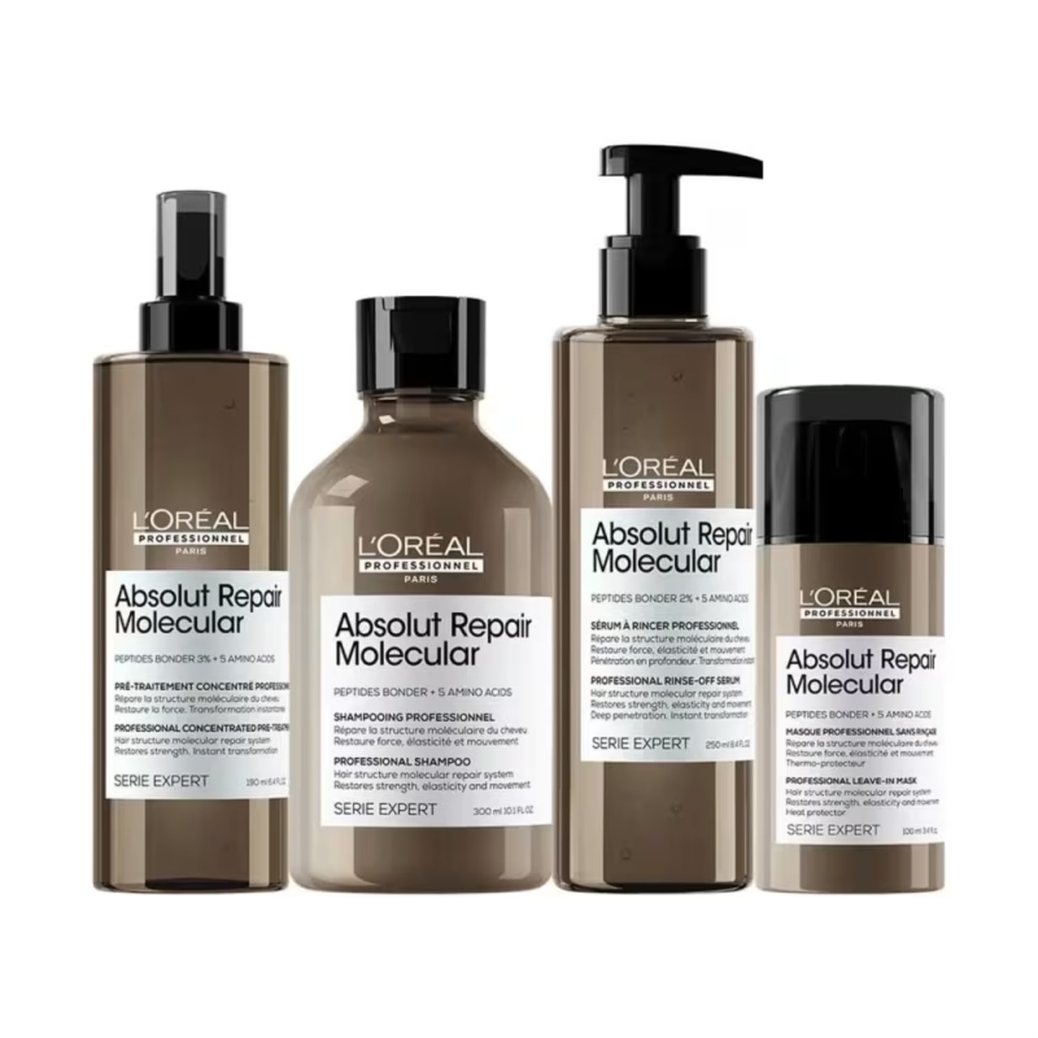 Kit L'Oréal Professionnel Absolut Repair Molecular Quarteto Home (4 Produtos)