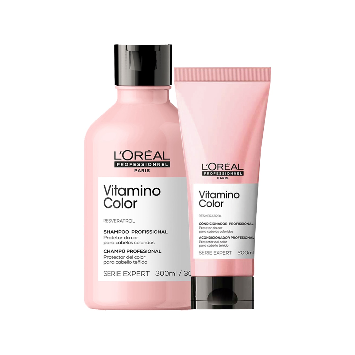 Kit L'Oréal Professionnel Serie Expert Vitamino Color - Shampoo e Condicionador 200ml