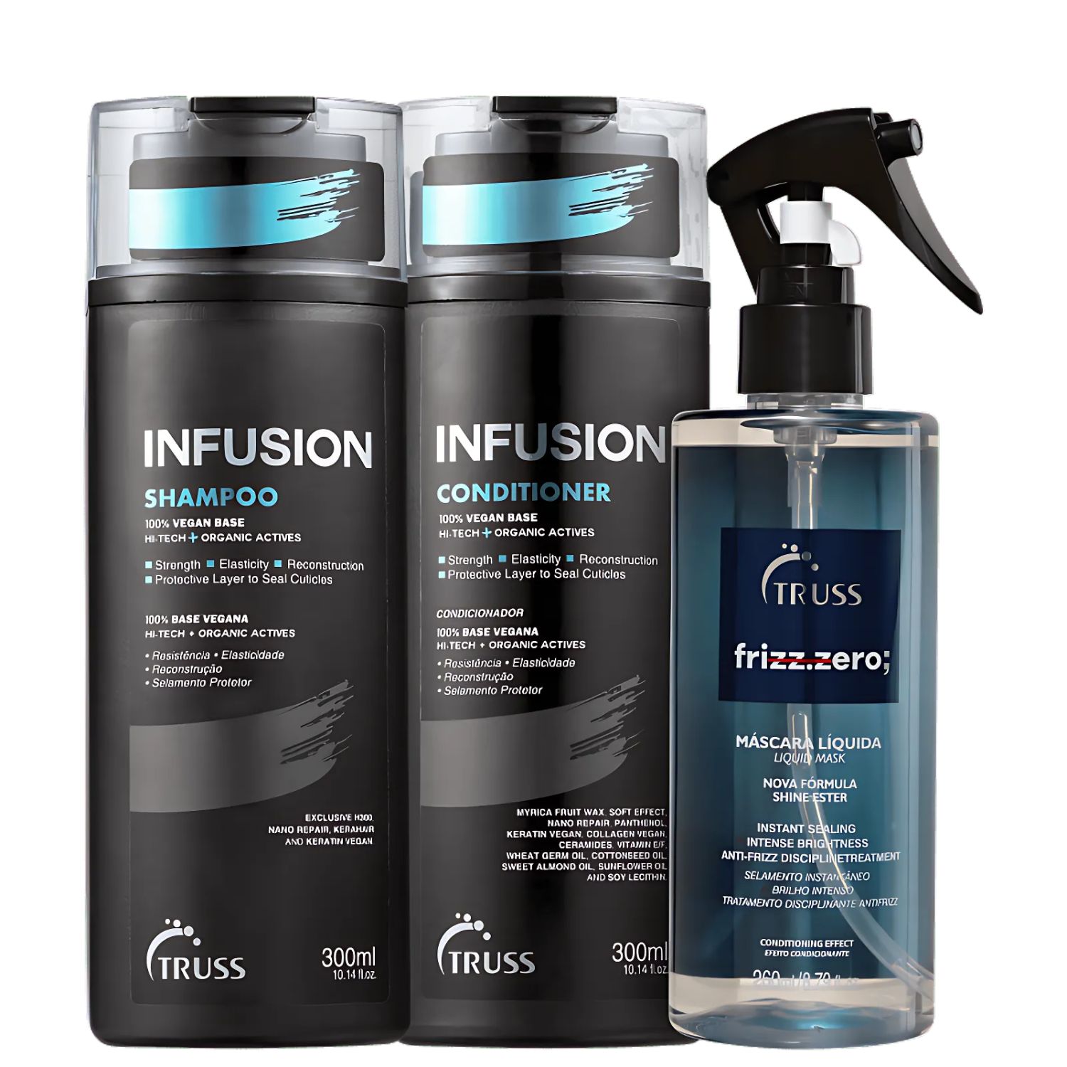 Kit TRUSS Infusion Frizz Zero (3 Produtos)
