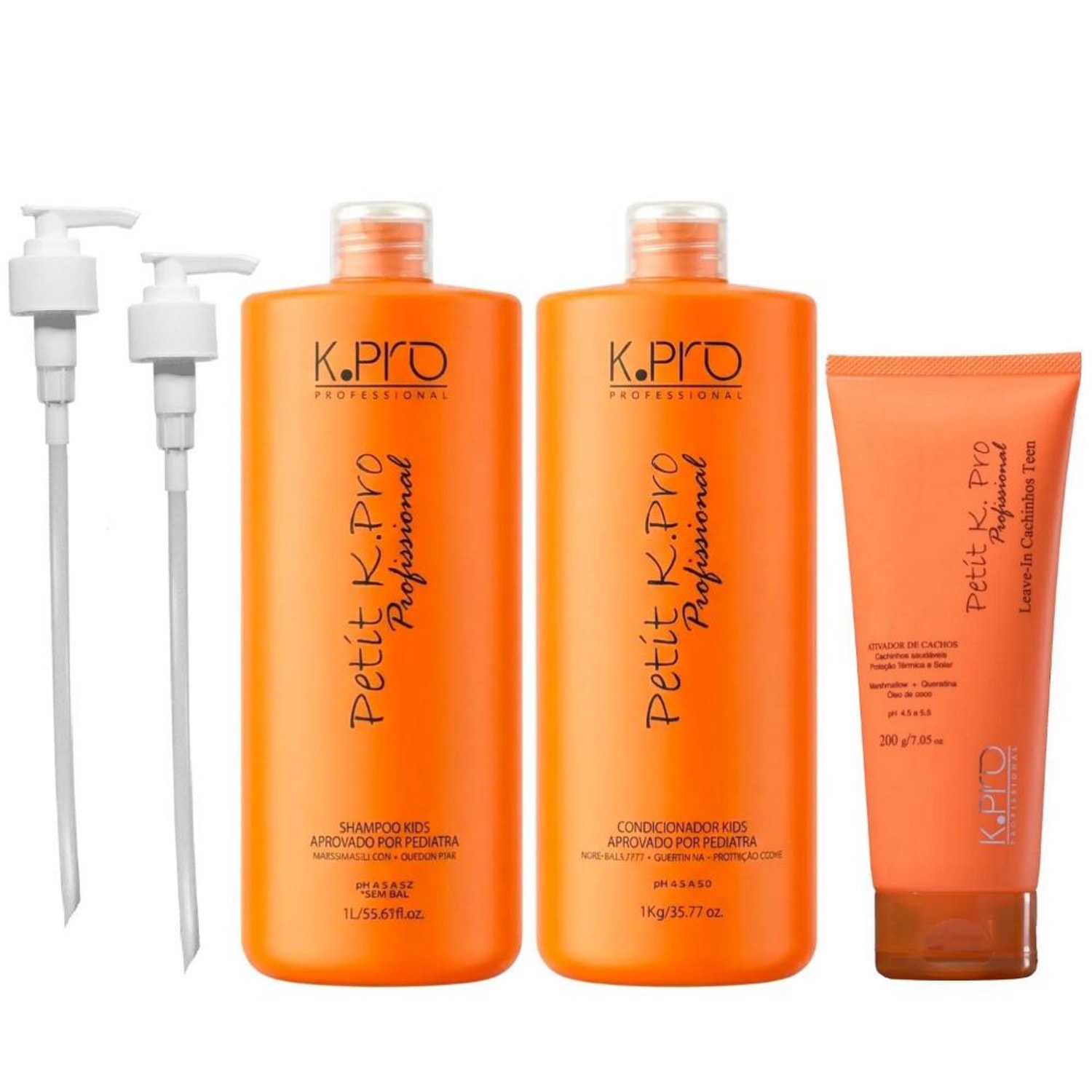 Kit K.Pro Petit Salon Trio + 2 Válvulas Pump (3 Produtos)