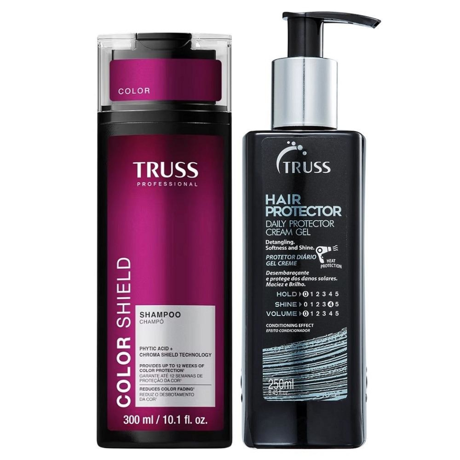 Kit Truss Color Shield - Shampoo 300ml + Hair Protector 250ml