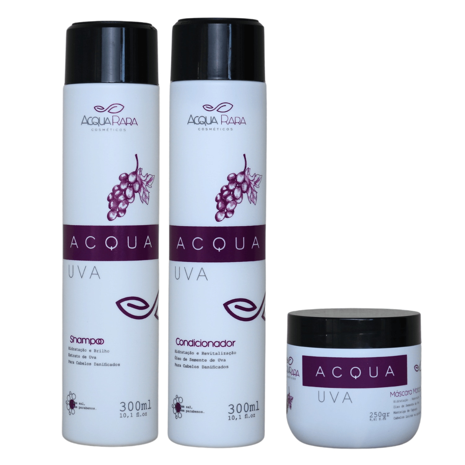 Kit Acqua Uva Matizante