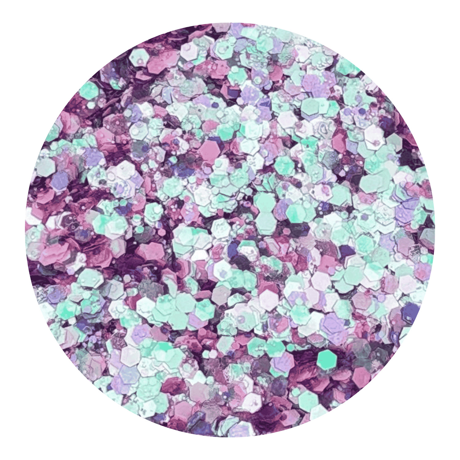 Glitter Flocado Mix Holográfico Make A 3g