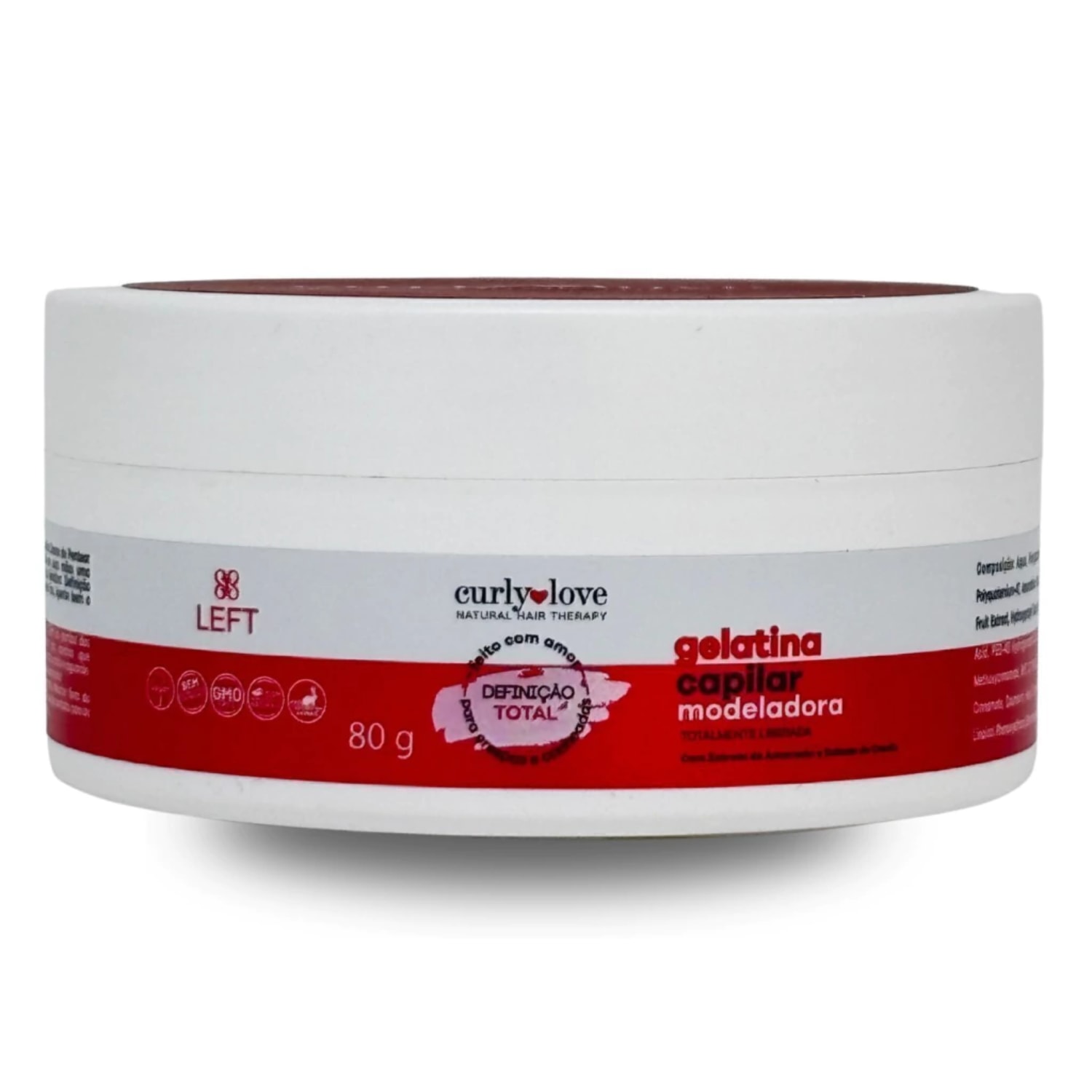 Gelatina Capilar Modeladora Definição Total Curly Love Mini 80g