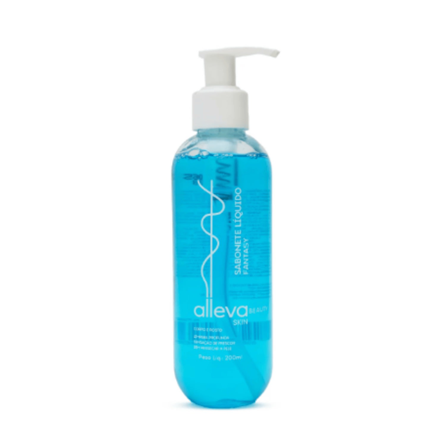 Sabonete Liquido Corpo e Rosto Fantasy Alleva 200ml