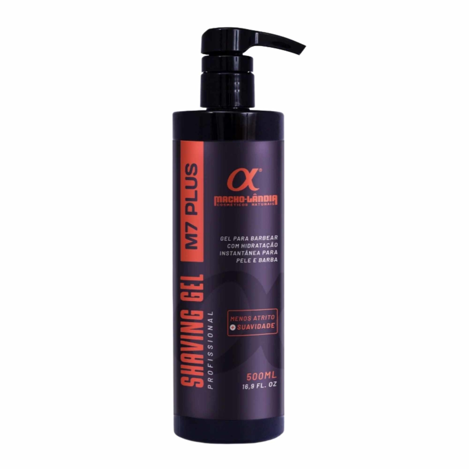 Macho-lândia Cheiving Gel Transparente - Gel de Barbear 500ml