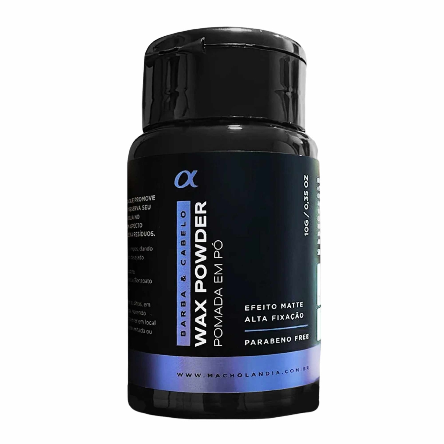 Macho-lândia Wax Powder Efeito Seco - Pomada Modeladora Em Pó 10g