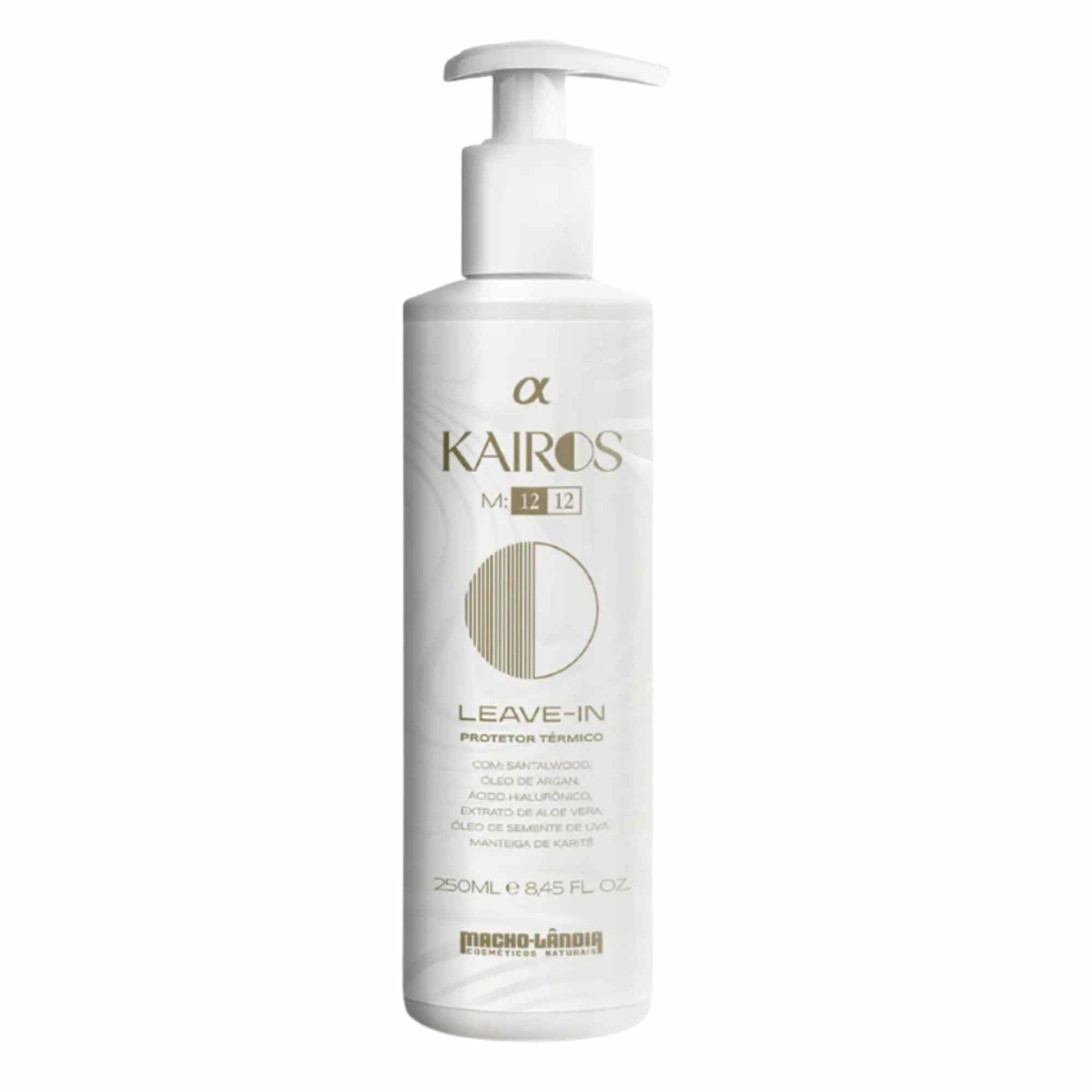 Macho-Lândia Kairos M:12/12 - Leave-in Protetor Térmico 250ml