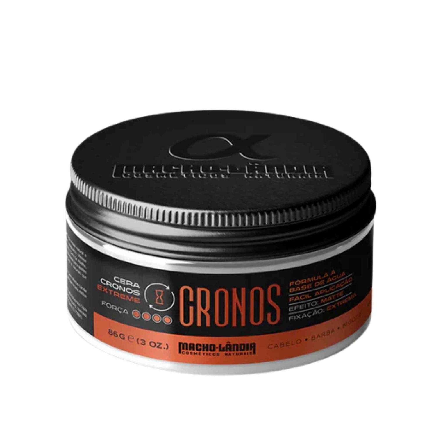 Cera Masculina Cabelo e Barba Macho-Lândia Cronos EXTREME 86G