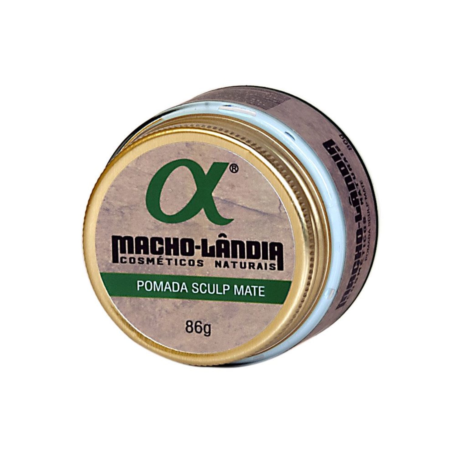 Pomada para cabelo Macho-Lândia Fibrosa Fix 007 Sculp Mate 86g