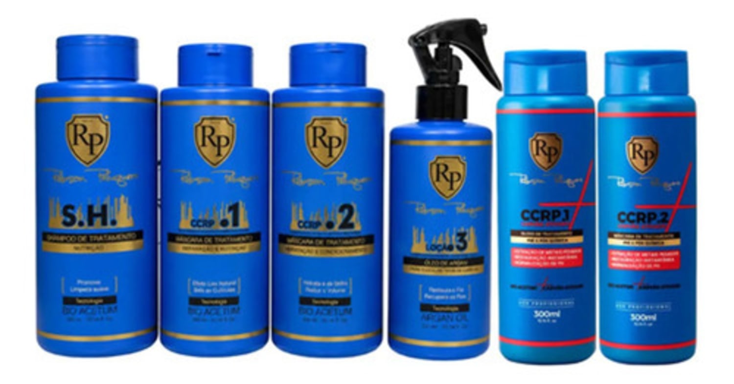 Kit 4 Ccrp Tradicional + Kit Carvão Ativado Robson Peluquero