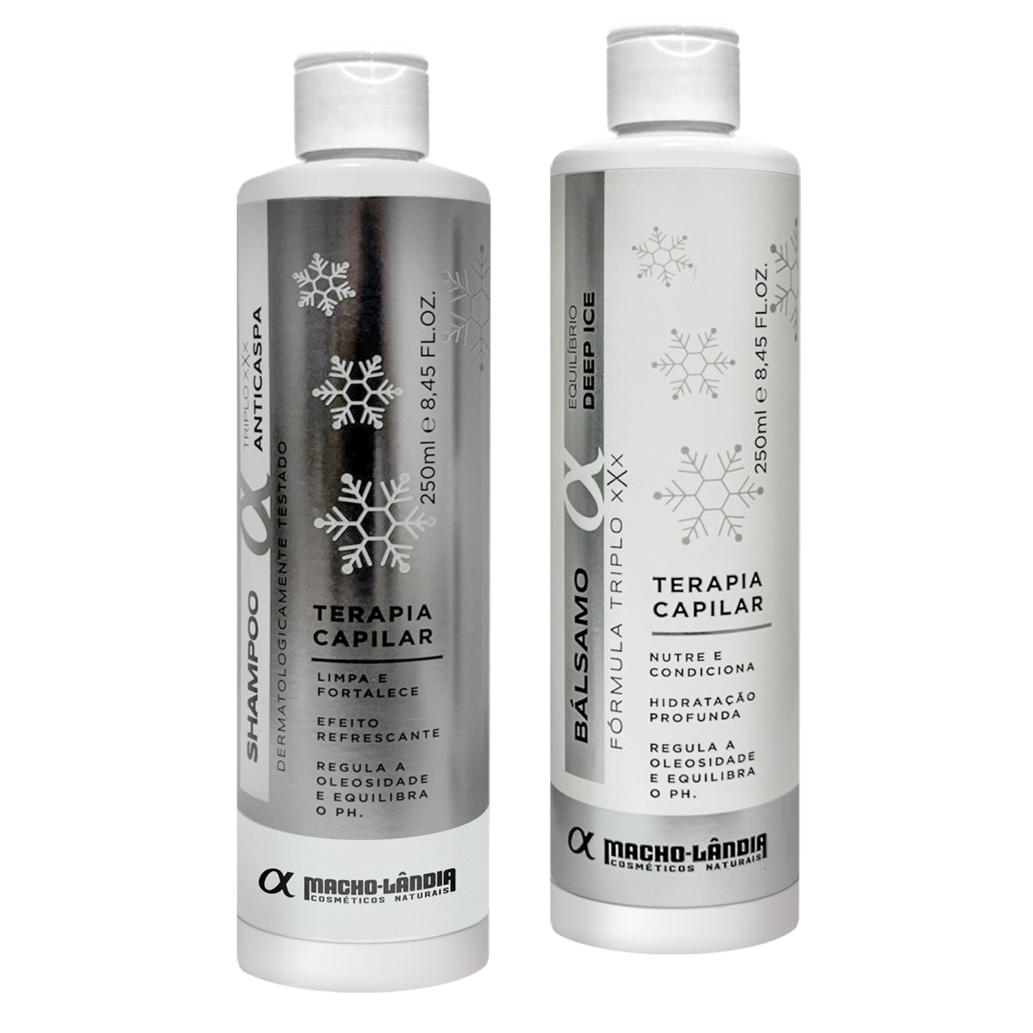 Kit Macho-lândia Terapia Capilar Anticaspa Duo (2 Produtos)