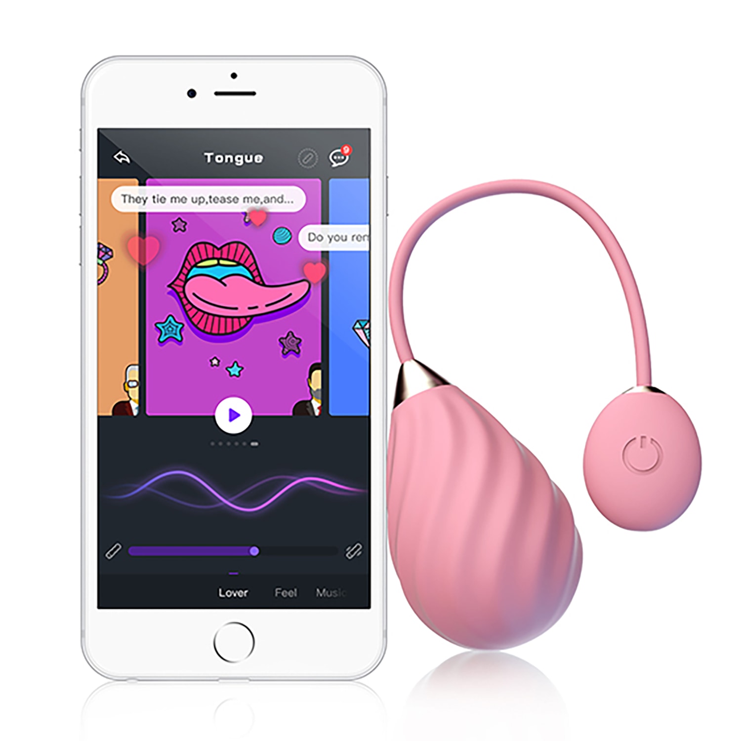 Adão e Eva Magic Sundae - Vibrador