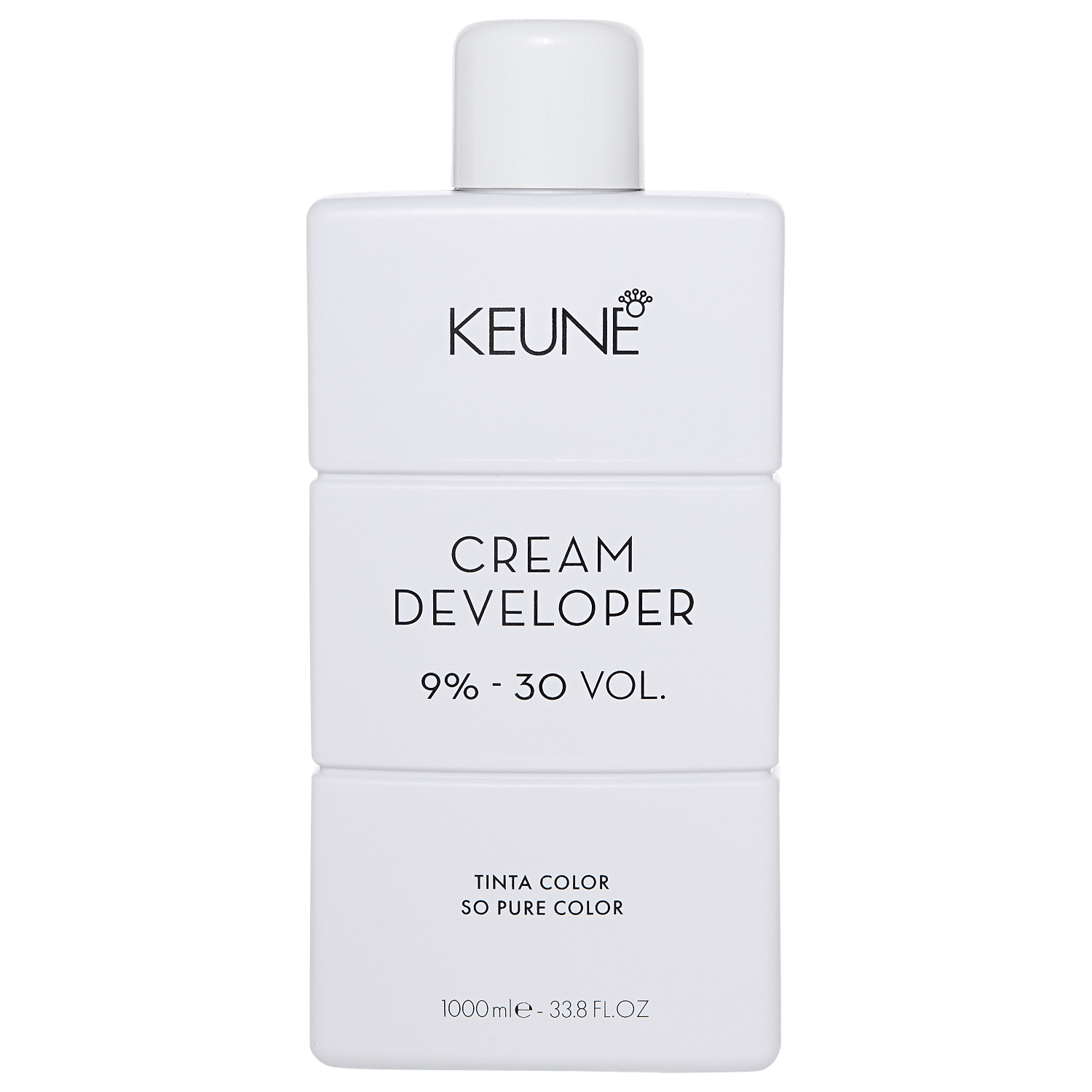 Keune Cream Developer Tinta Color & So Pure Color 9% - Oxidante 30 Volumes 60ml