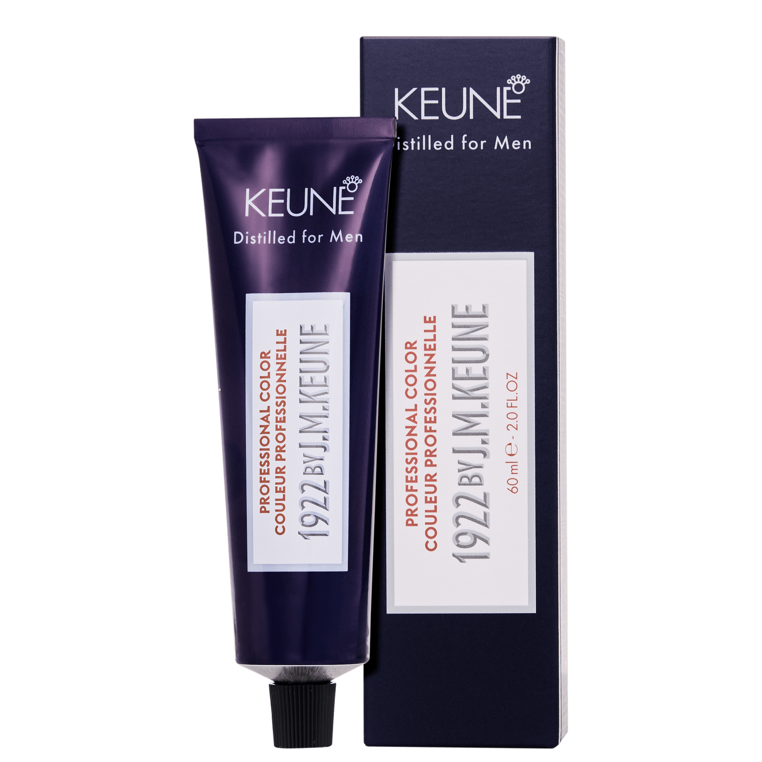 Keune 1922 By J.M. Keune Professional Color 4 Castanho Médio - Coloração Permanente 60ml
