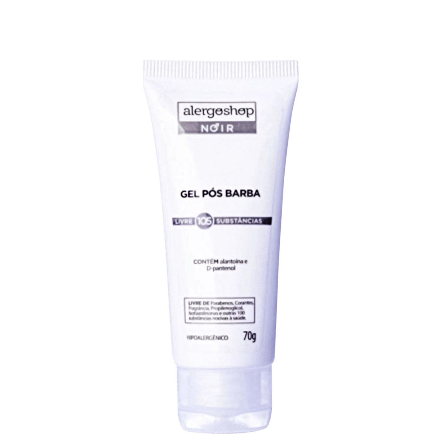 Alergoshop Noir - Gel Pós Barba Gel Hipoalergênico 70g