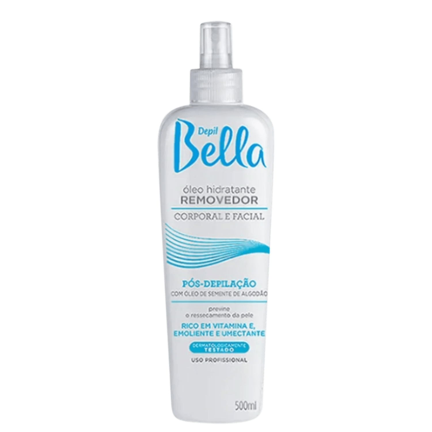 ÓLEO HIDRATANTE REMOVEDOR ALGODÃO DEPIL BELLA