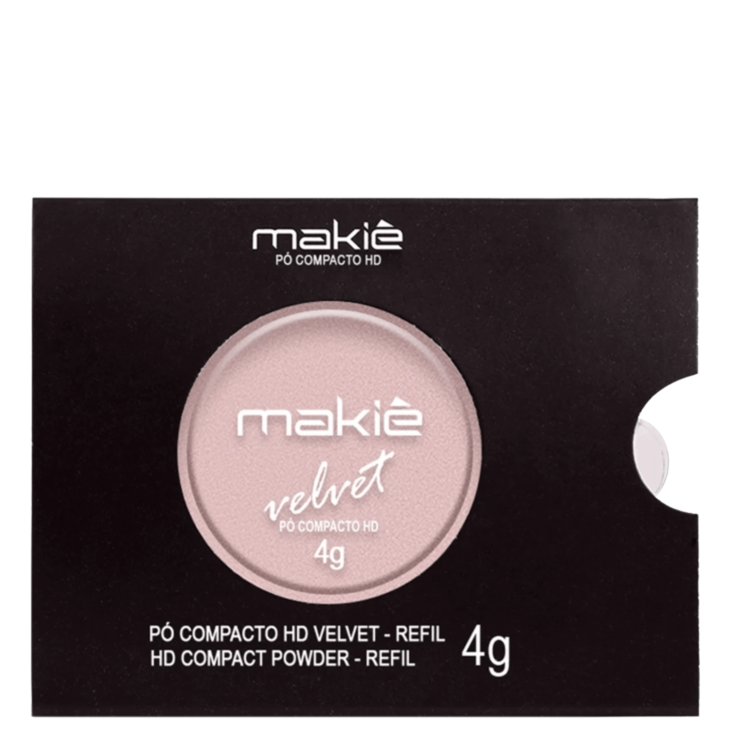 Makiê HD Glamour Refil - Pó Compacto 4g