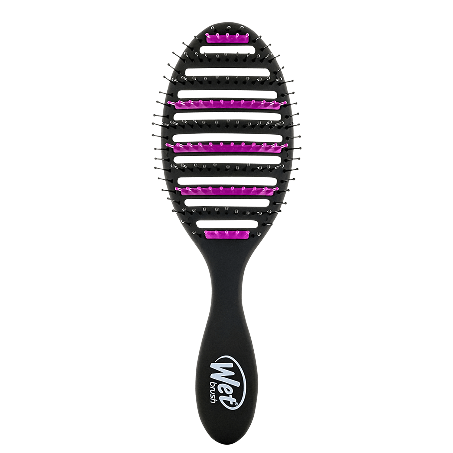 Wet Brush Preta e Roxa Refrescante - Escova de Cabelo