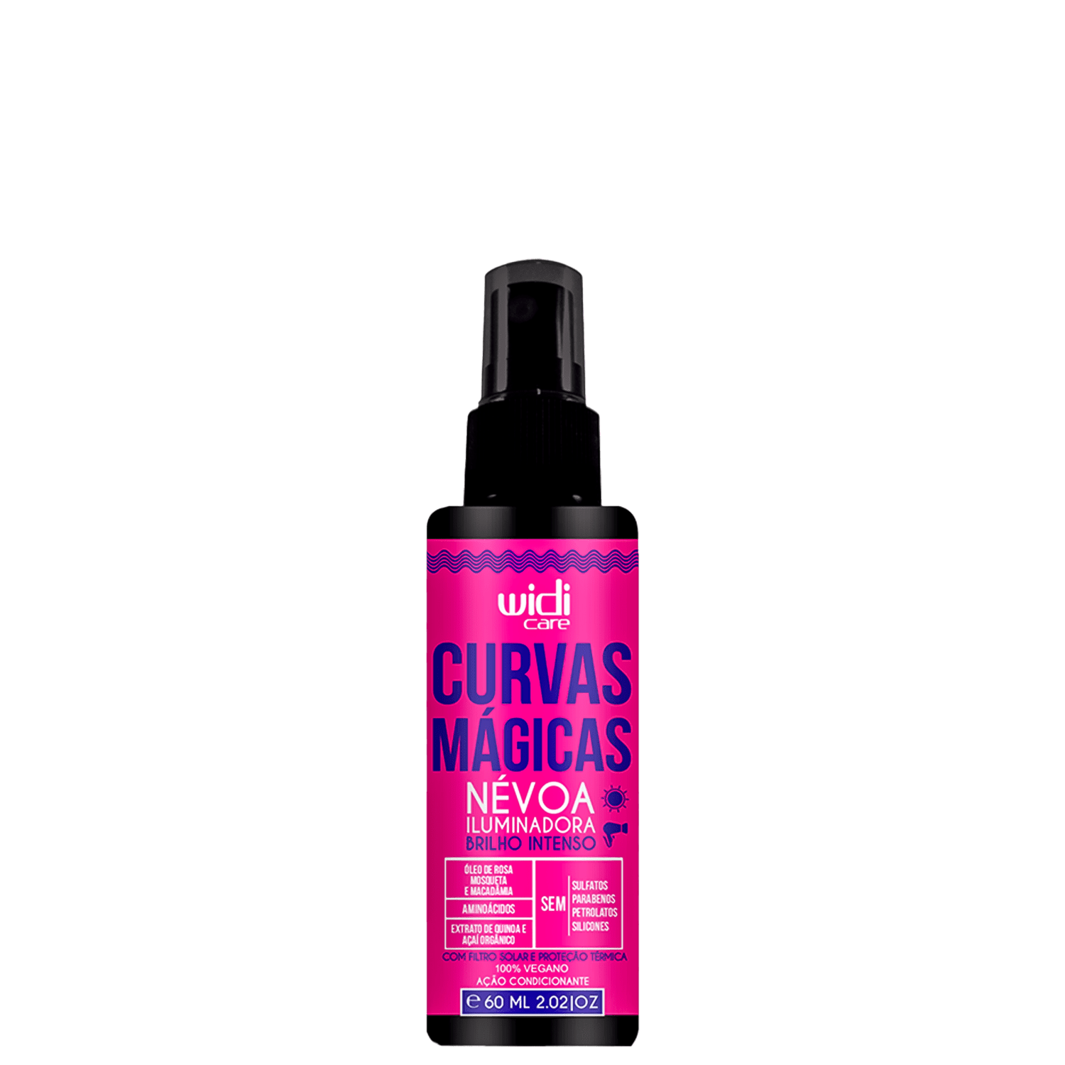 Widi Care Curvas Mágicas Névoa Iluminadora - Realçador de Brilho 60ml
