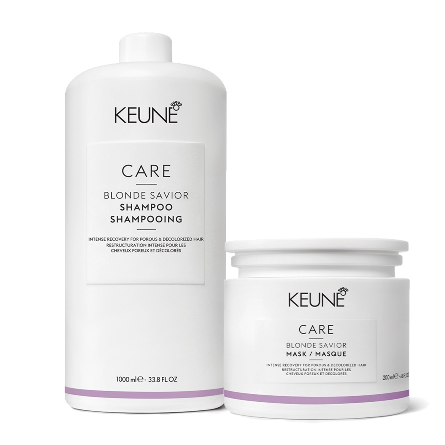 Kit Keune Care Blonde Savior Duo Intense (2 Produtos)