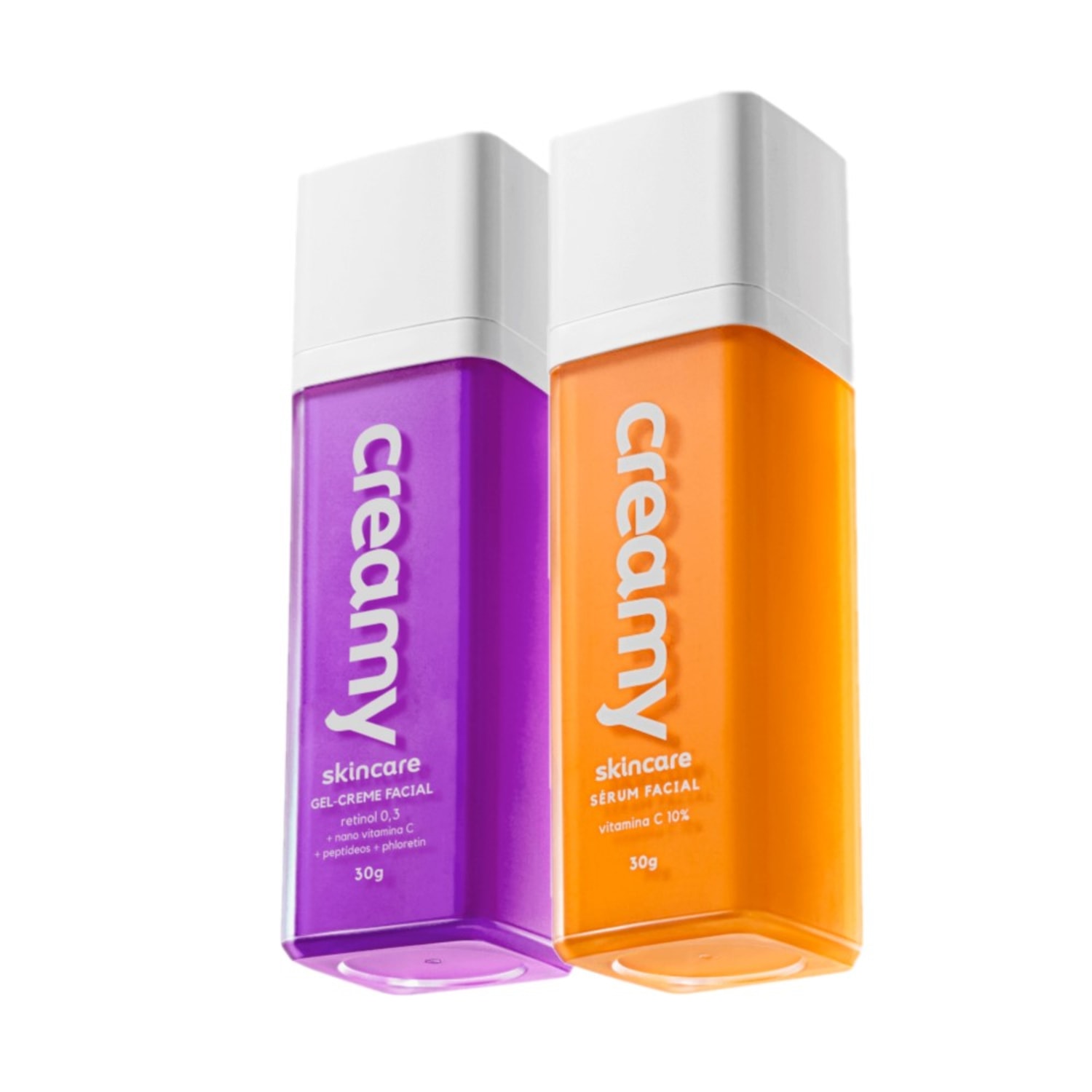 Kit Creamy Vitamina C + Retinol Duo (2 Produtos)