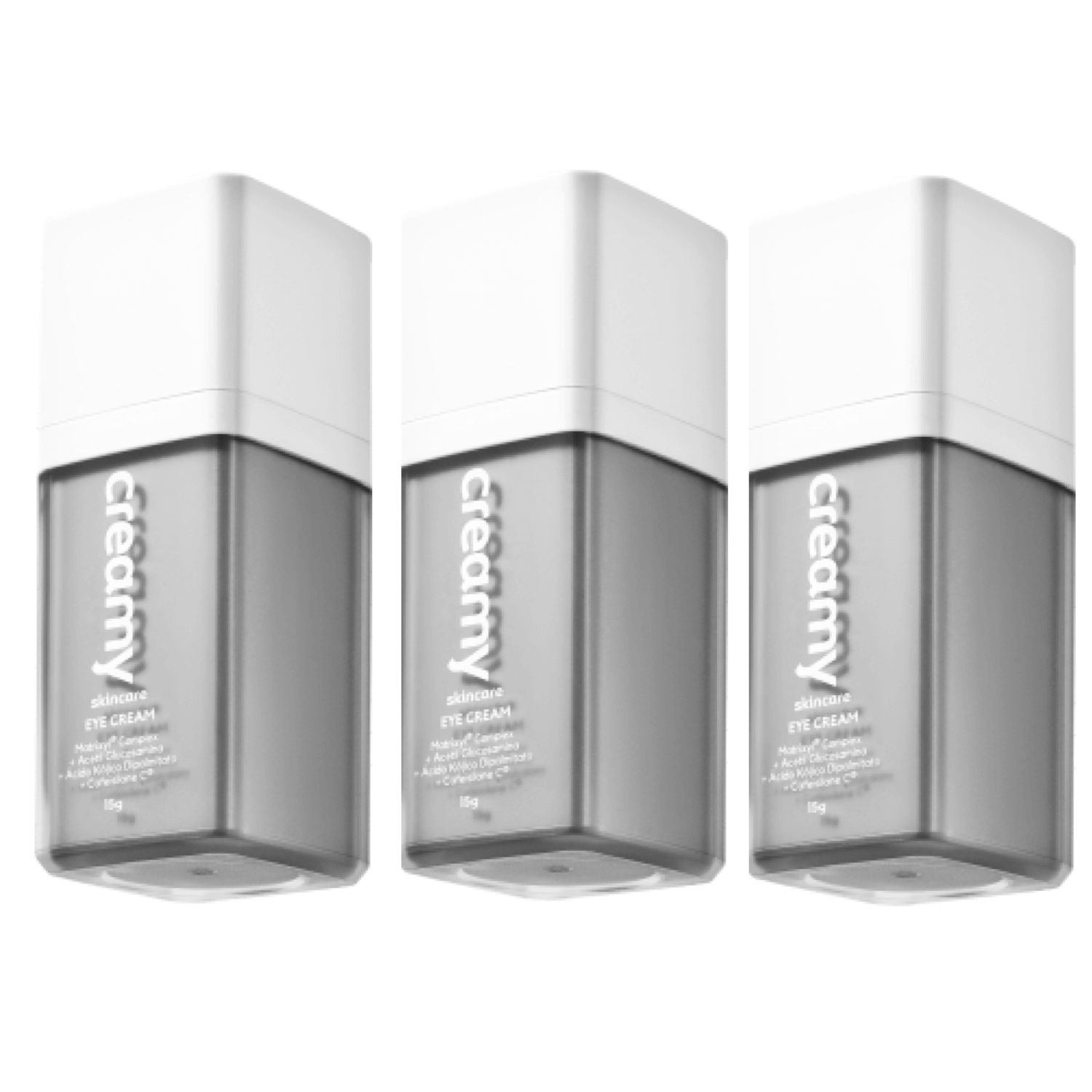 Kit Creamy Eye Cream Antirrugas (3 Unidades)