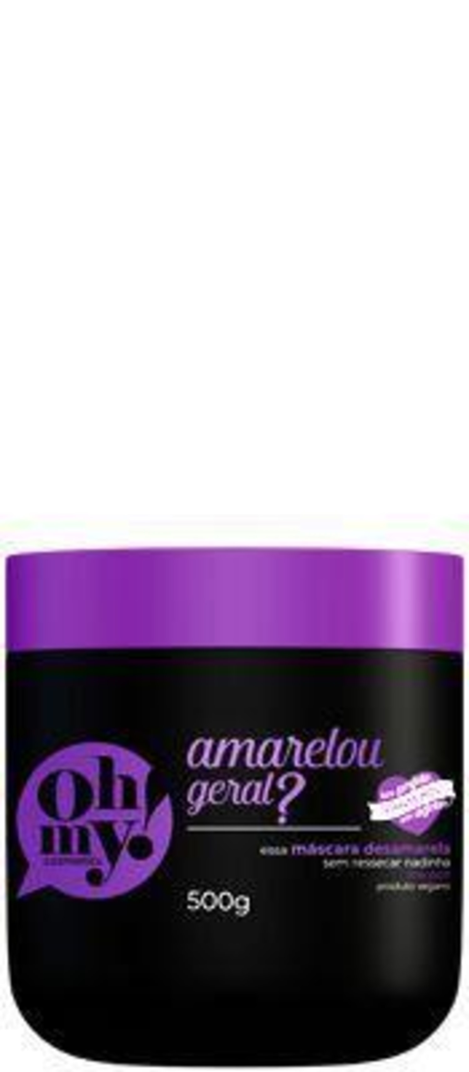 Máscara Oh My! Amarelou Geral? 500G