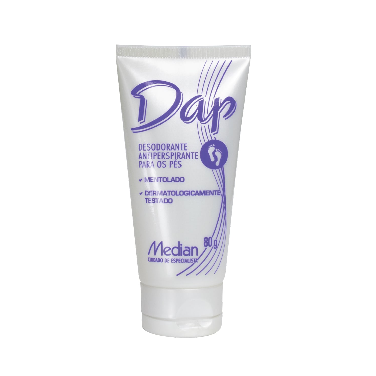 Median Dap do Pé - Desodorante Mentol para os Pés 80 g