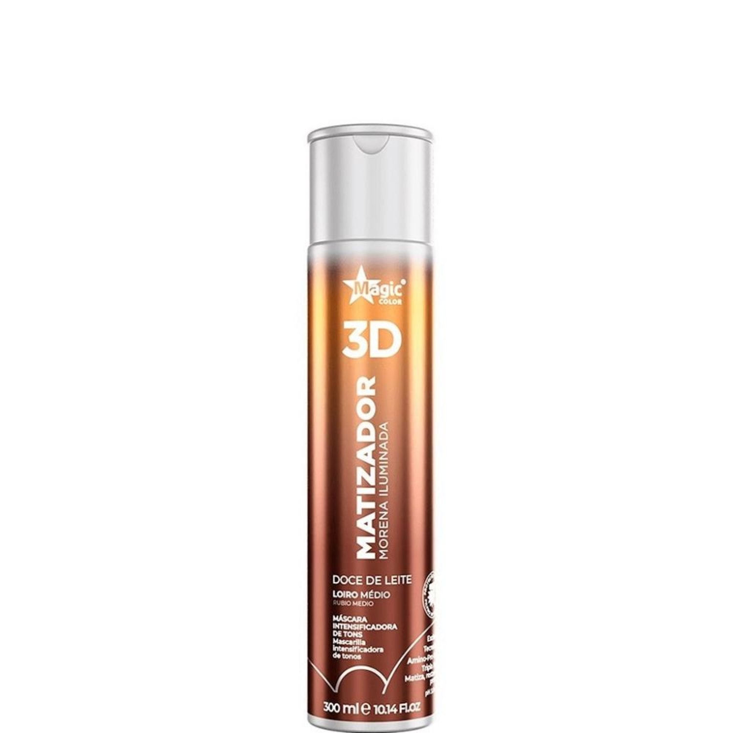 Magic Color 3D Morena Iluminada Doce de Leite - Gloss Matizador 300ml