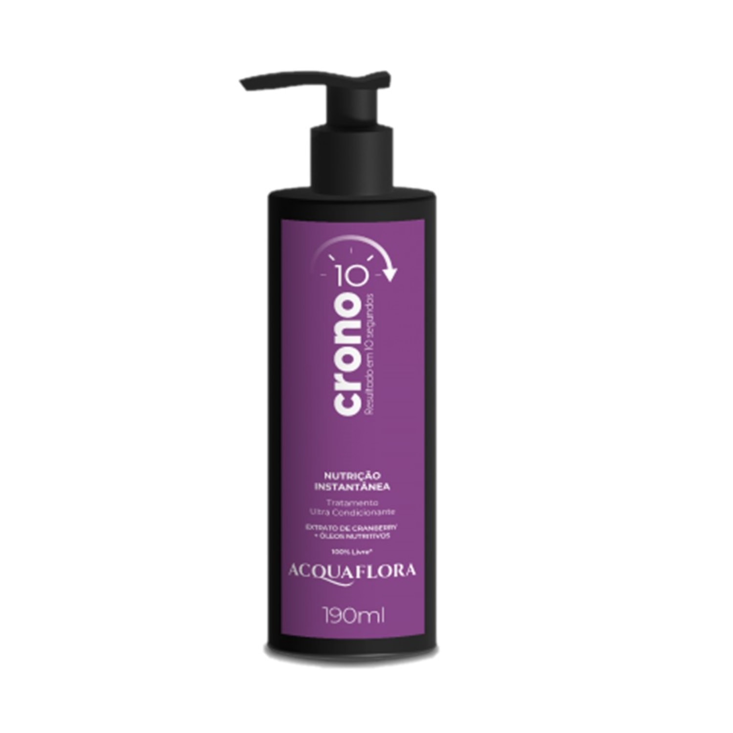 Acquaflora Crono 10 Nutrição Instantânea - Tratamento Capilar 190ml