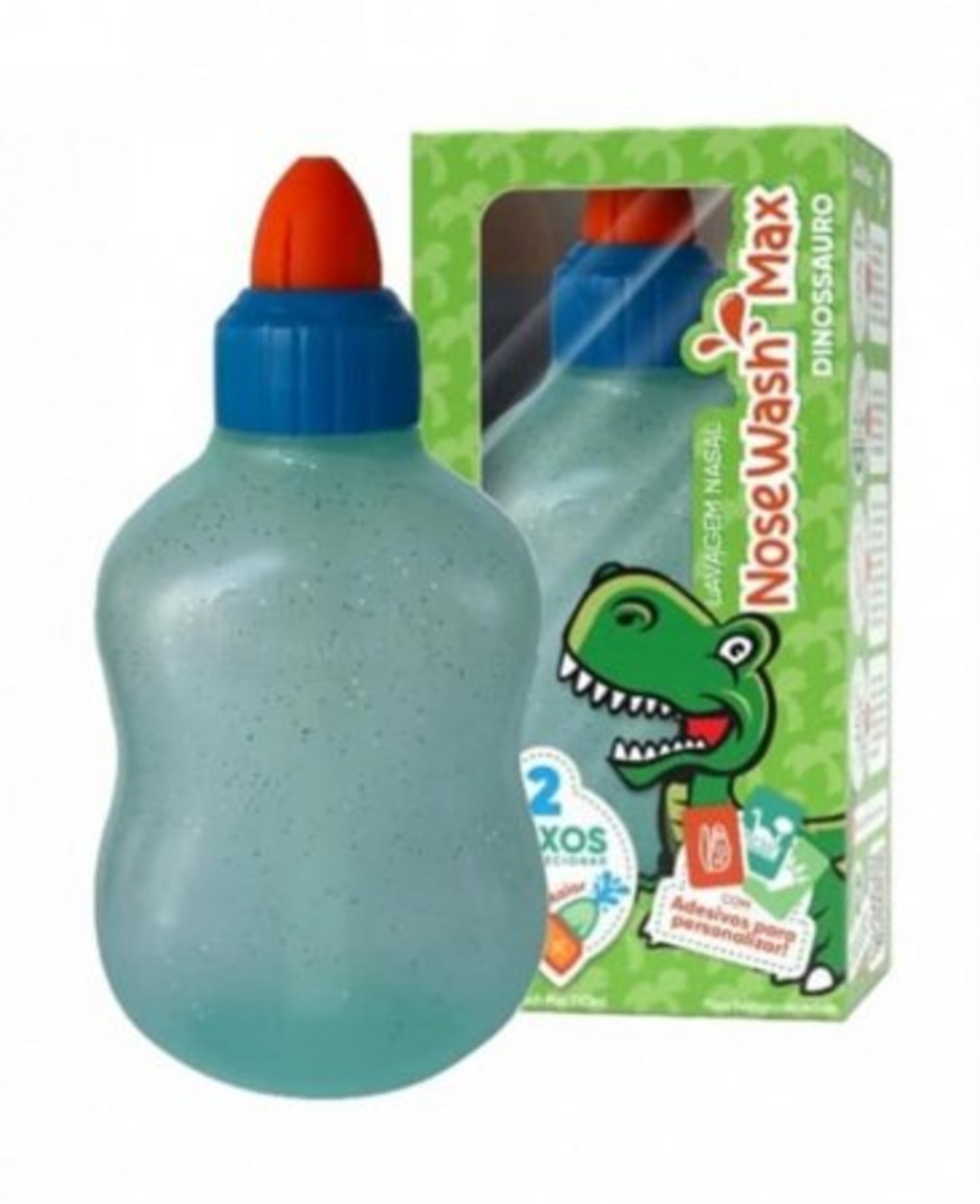 Dispositivo Nosewash Para Lavagem Nasal Dinossauro 240ml