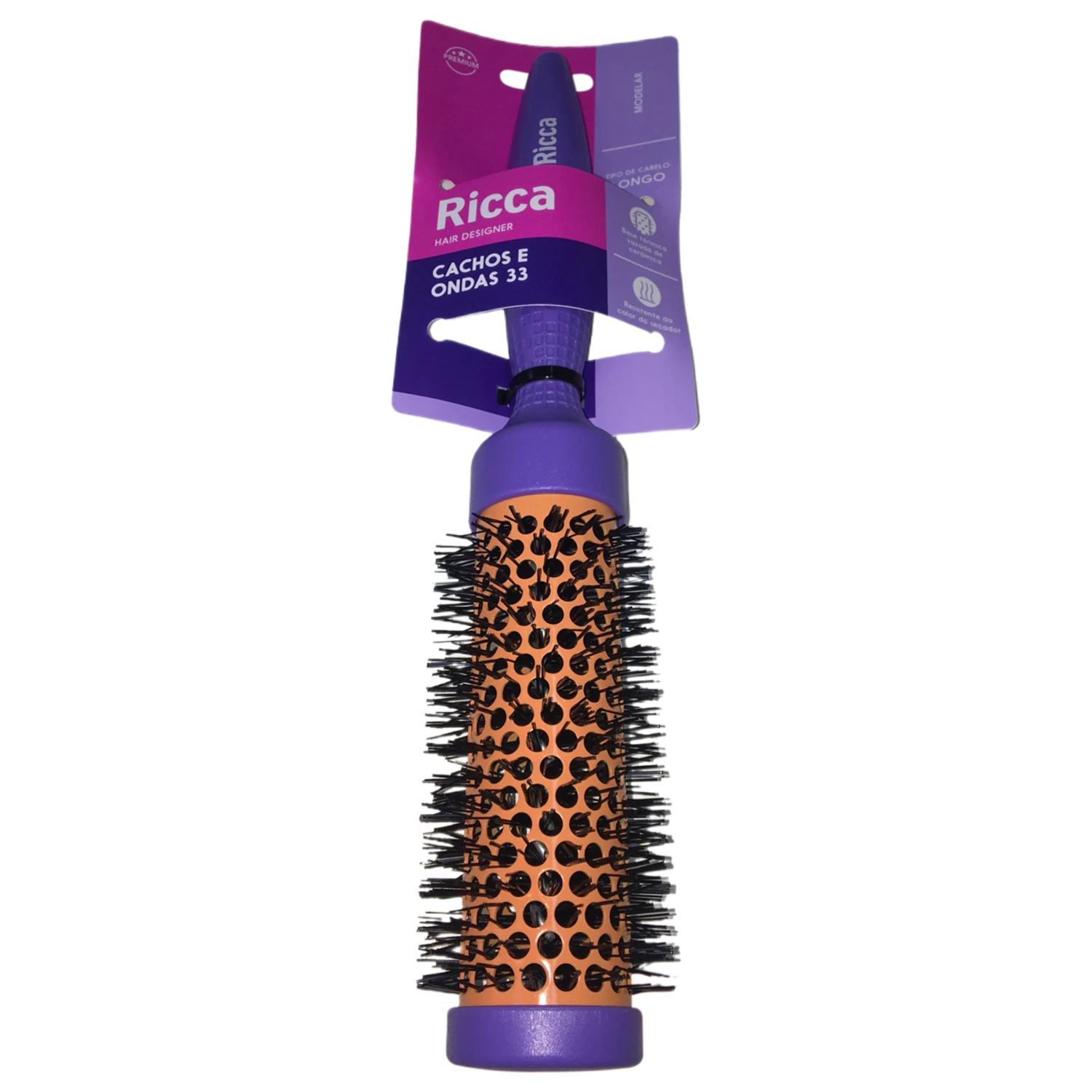 Escova Ricca Premium Ceramica 33 - 902