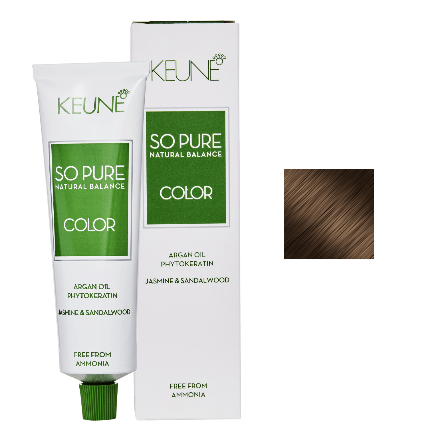 Keune So Pure Color 7 Louro Médio - Coloração Permanente 60ml