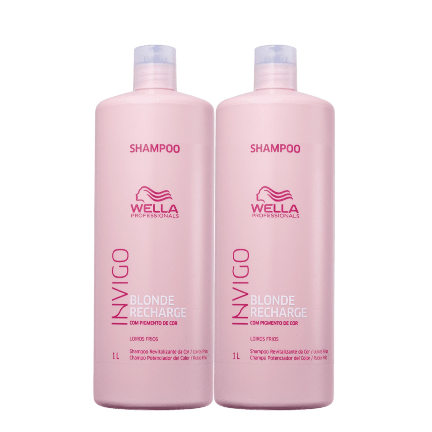 Kit Wella Professionals Invigo Blonde Recharge - Shampoo (2 Unidades)