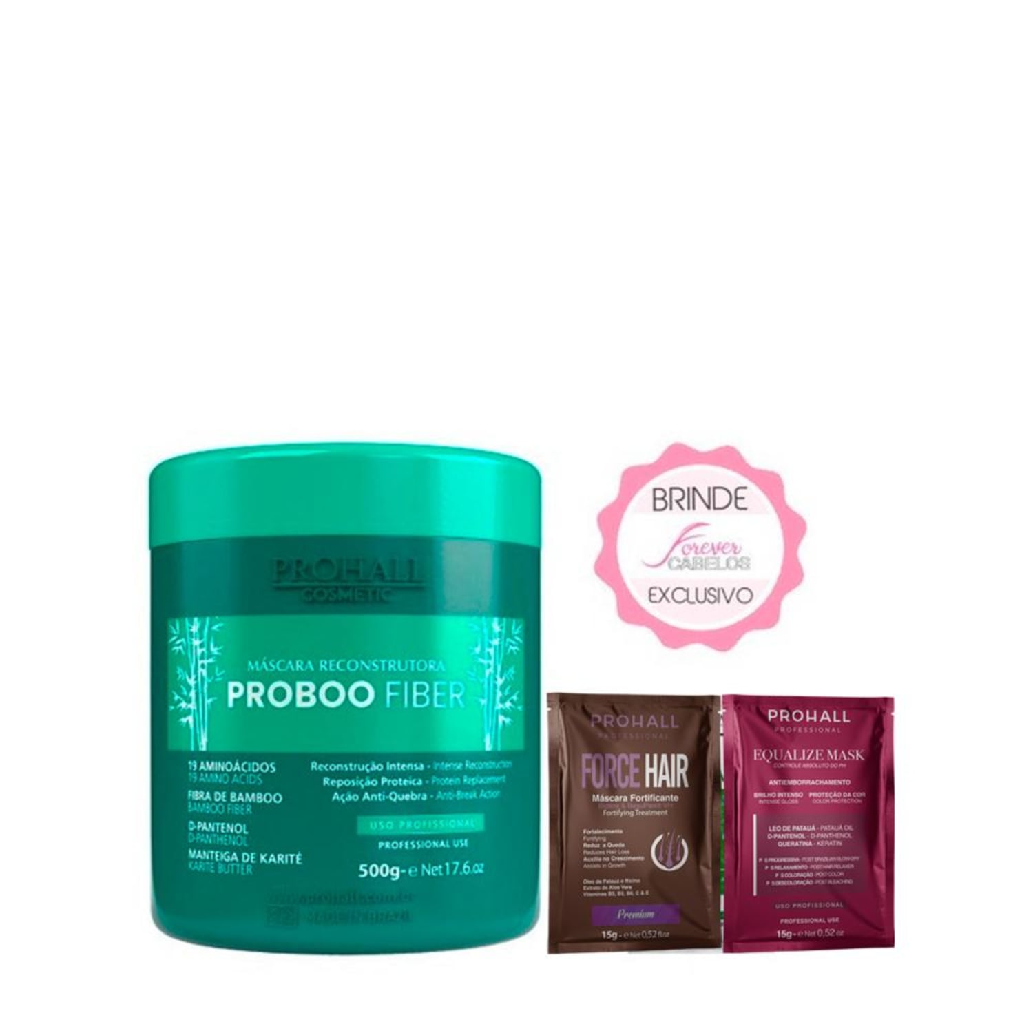 Máscara Reconstrução Proboo 500g- Prohall