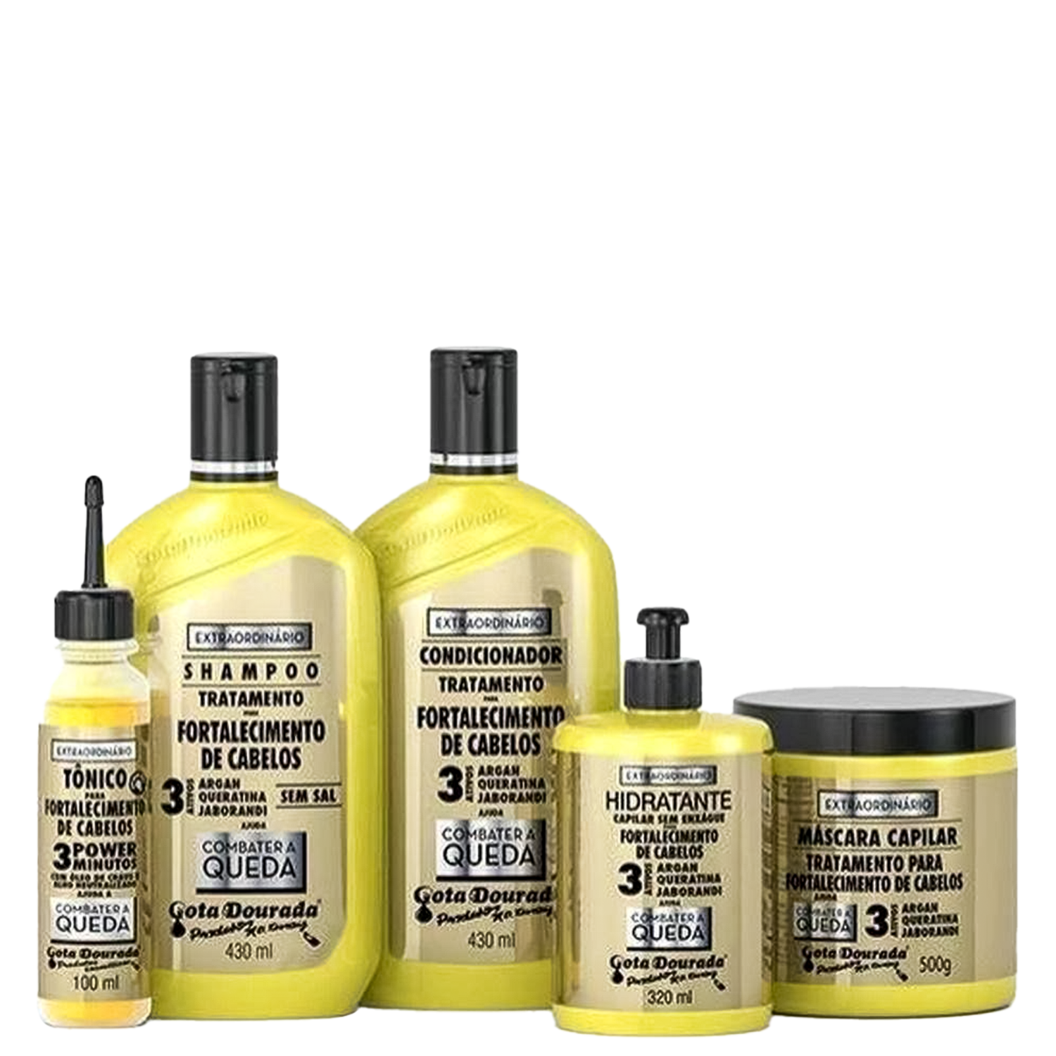 KIT GOTA DOURADA FORTALECIMENTO EXTRAORDINARIO