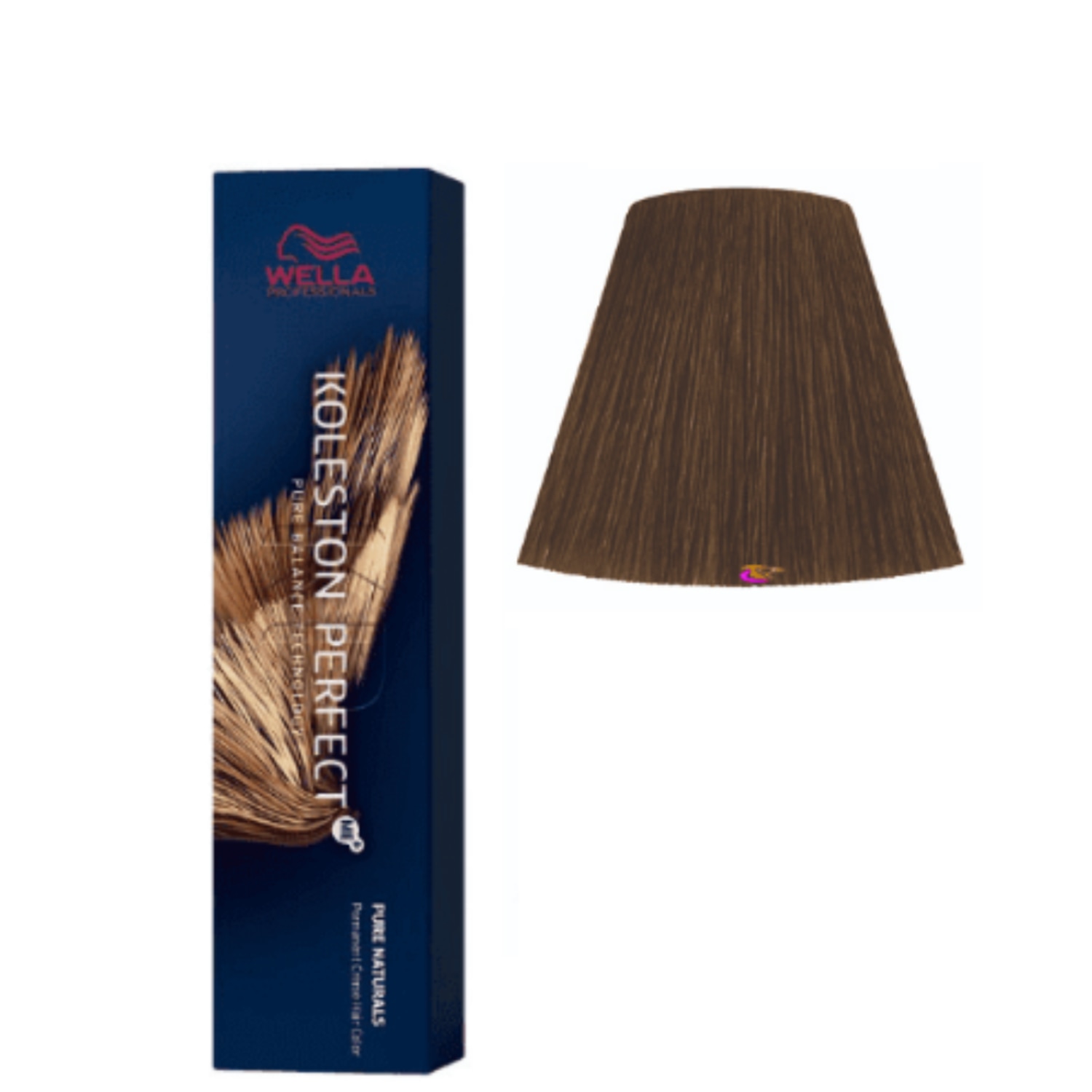 Wella Professionals Koleston Perfect Pure Naturals 6/0 Louro Escuro - Coloração Permanente 60ml