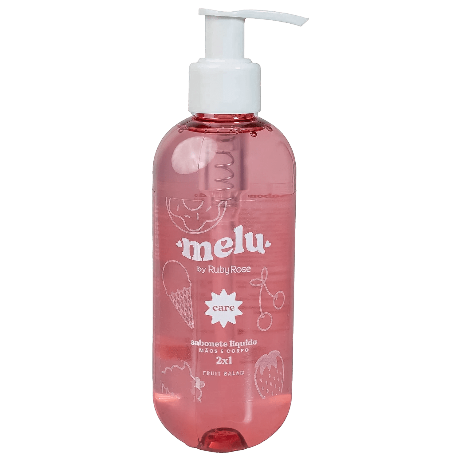 Ruby Rose Melu Fruit Salad 2x1 - Sabonete Líquido 250ml