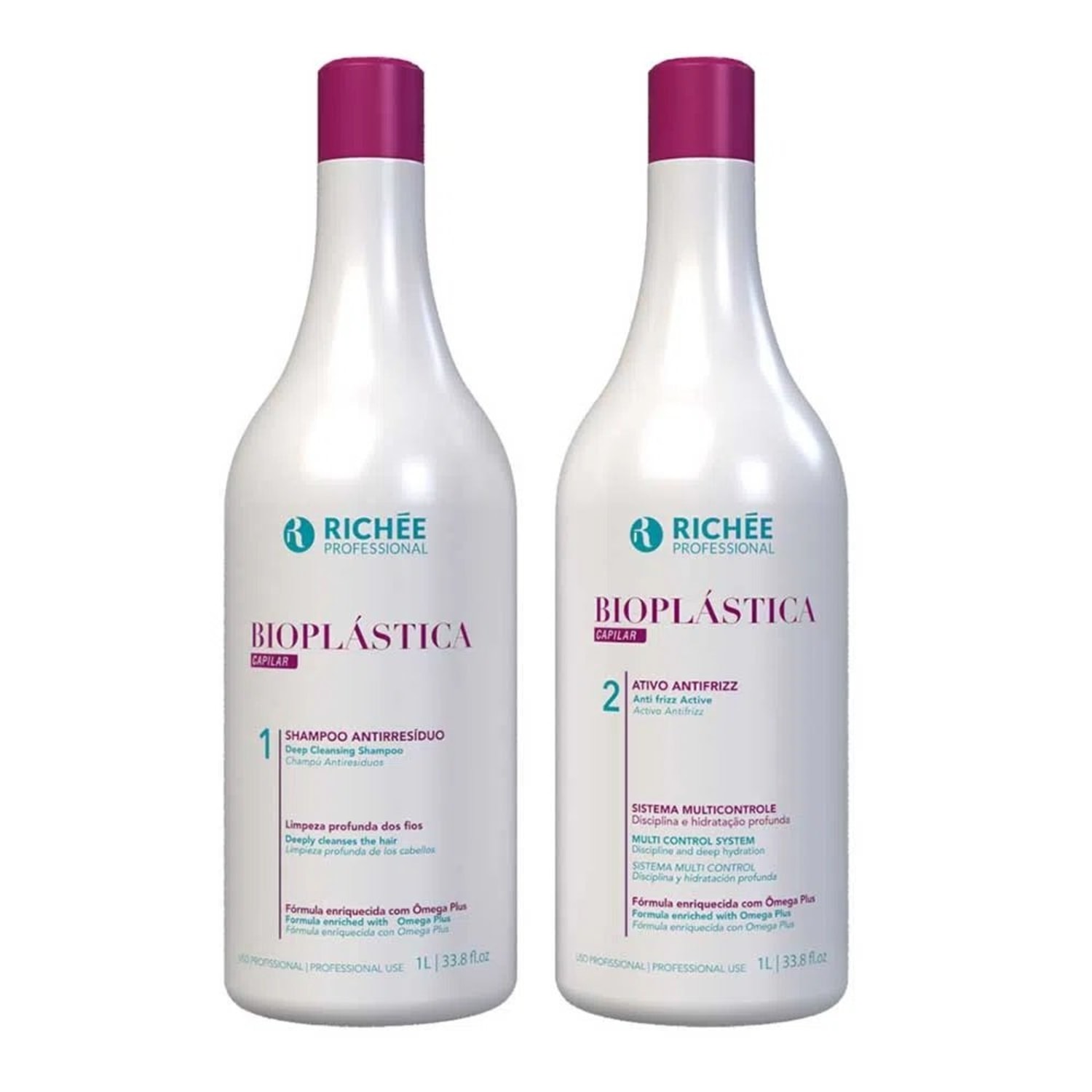 Kit Richée Professional Bioplástica Dupla Ação (2 Produtos)
