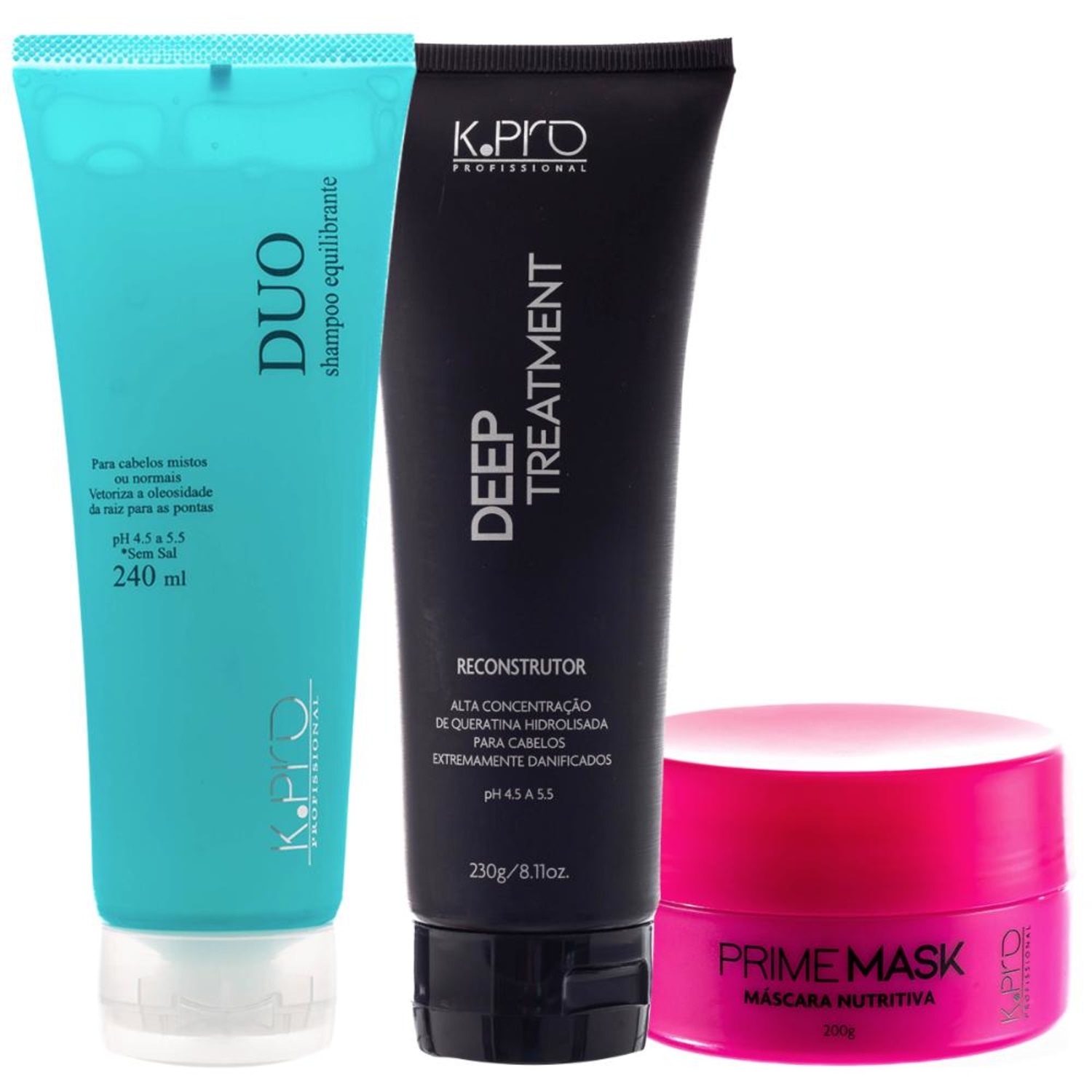 Kit K. Pro Pós Química Trio (3 Produtos)