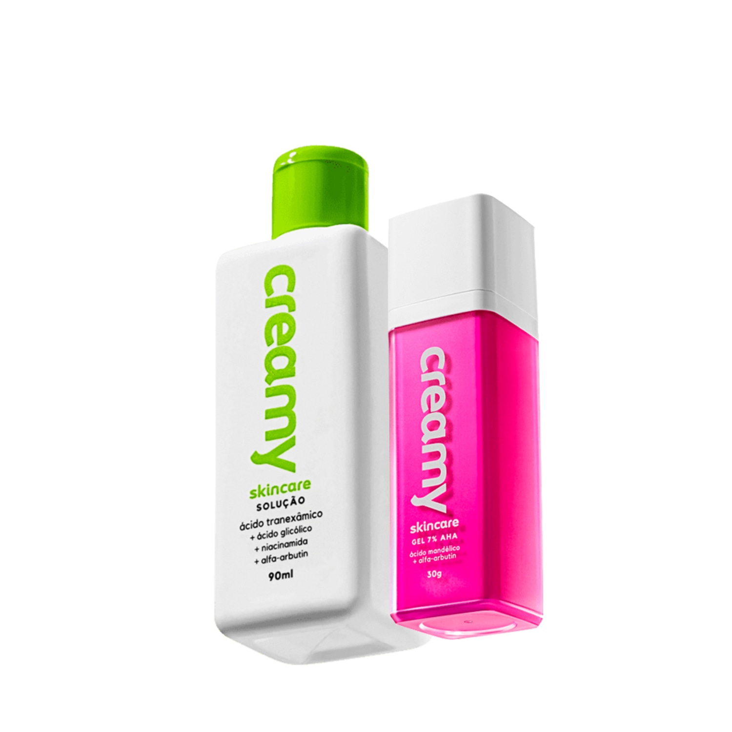 Kit Creamy Tranexâmico + Mandélico (2 Produtos)