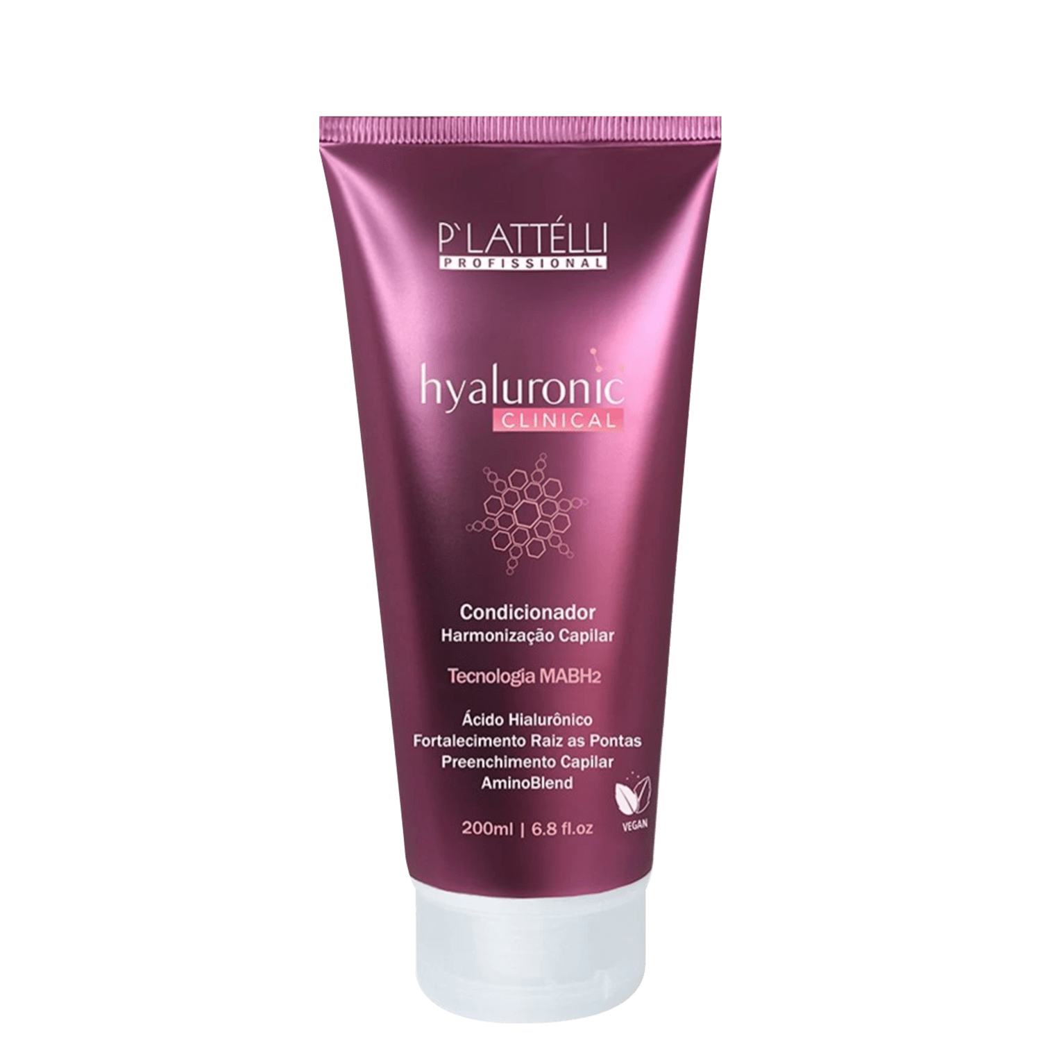 P'lattélli Profissional Hyaluronic Clinical - Condicionador 200ml