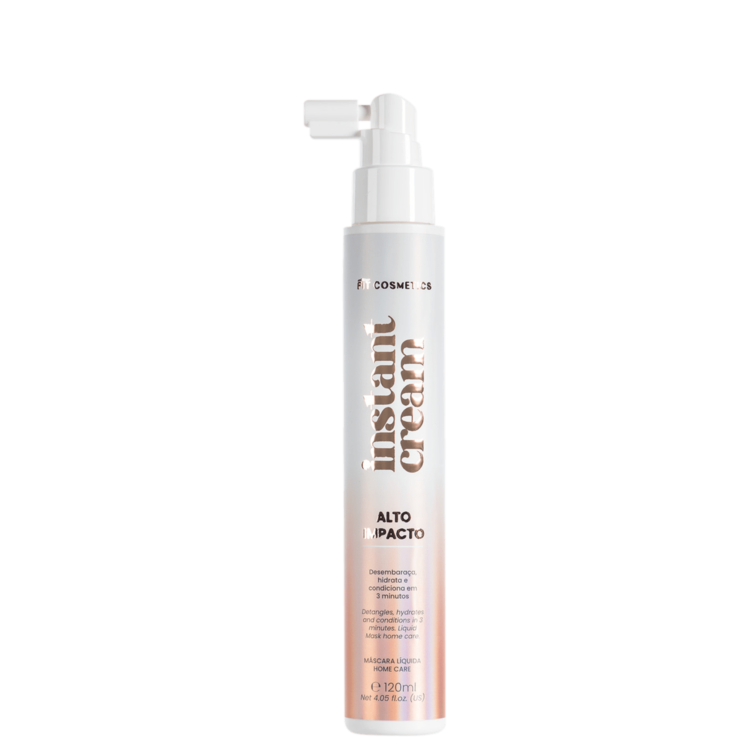 FIT Cosmetics Instant Cream Alto Impacto - Máscara Capilar Líquida 120ml