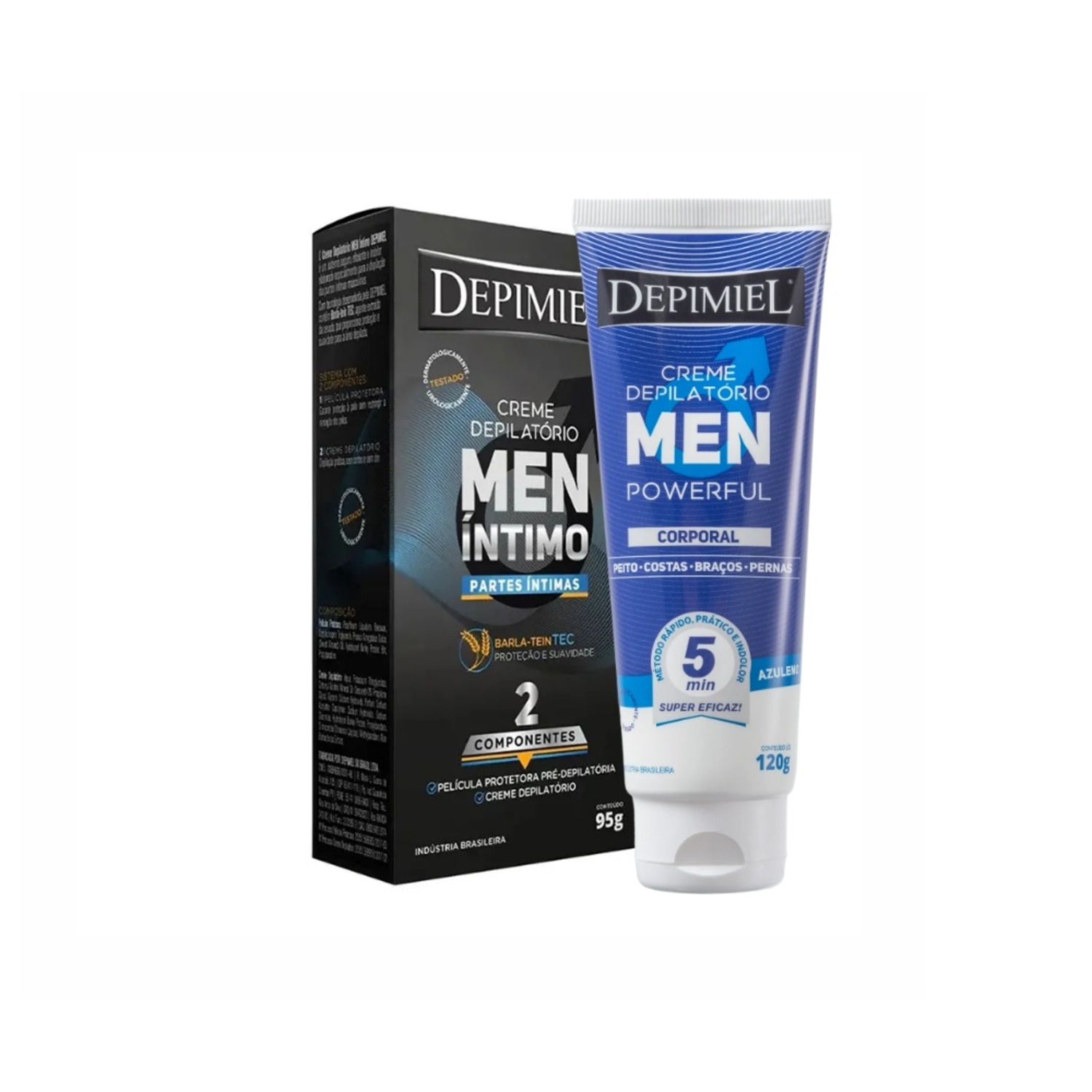 Kit corporal Depimiel Men Dia de sol (2 itens)